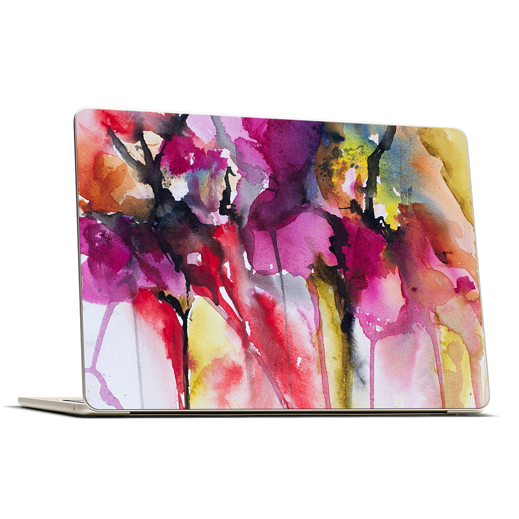 Fallen Flowers MacBook Skin