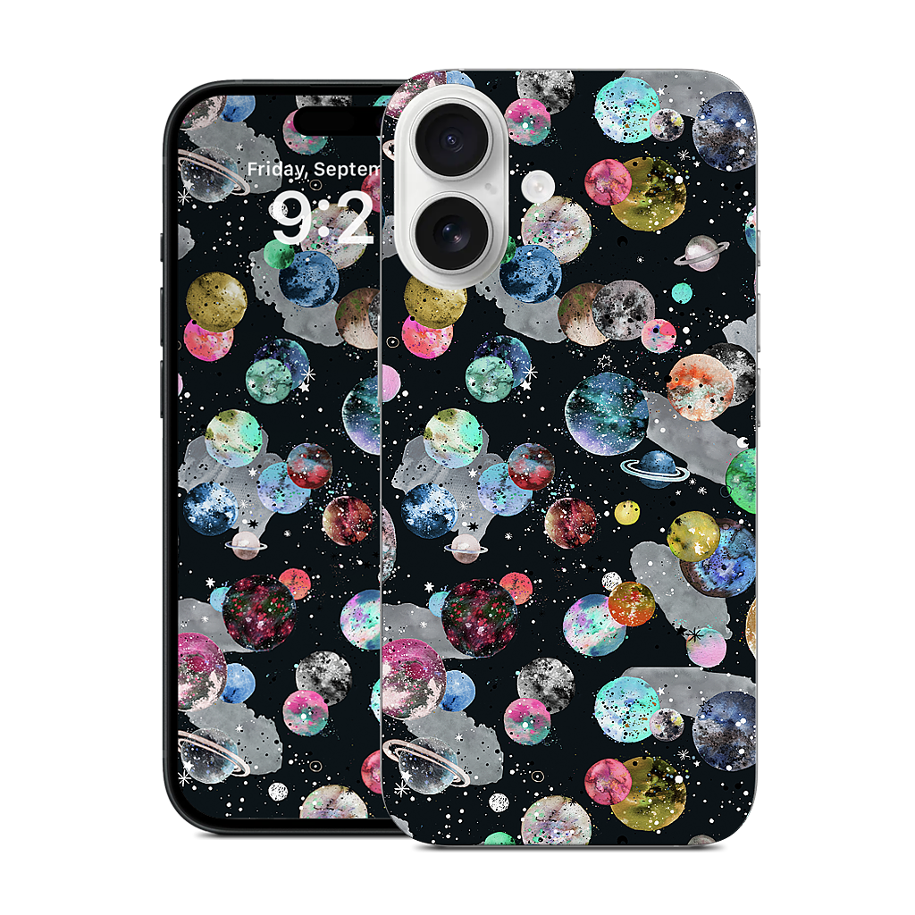 Cosmic Collage iPhone Skin