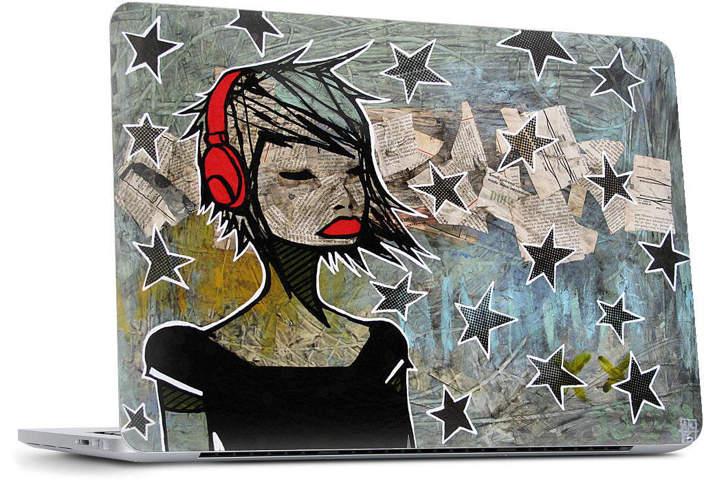 Night Music MacBook Skin