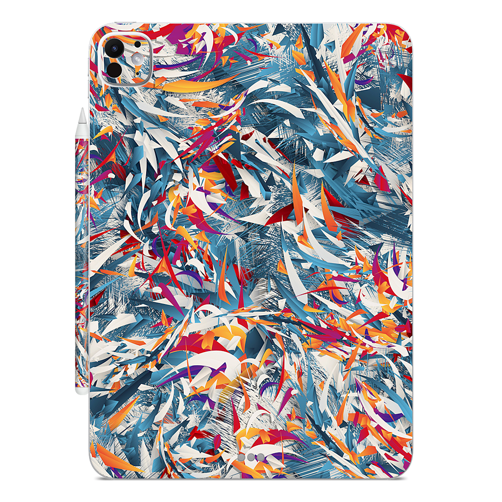 Excited Colours iPad Skin