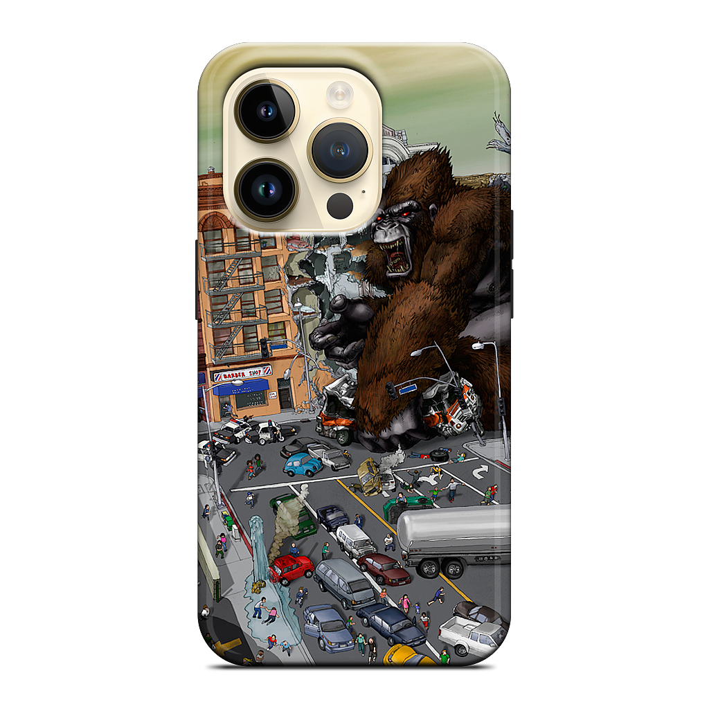 War Of The Monsters iPhone Case