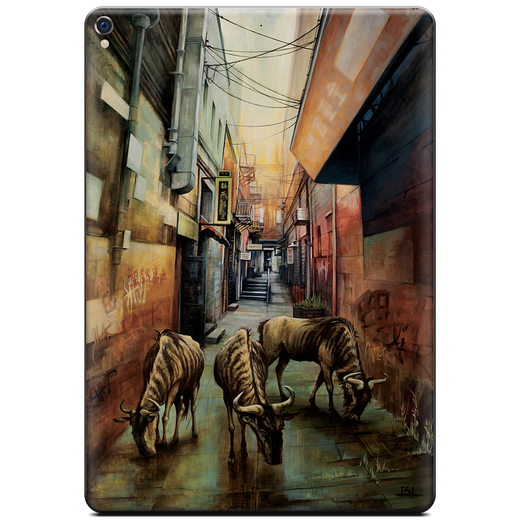 "Street of Three Beasts" -Levinson iPad Skin