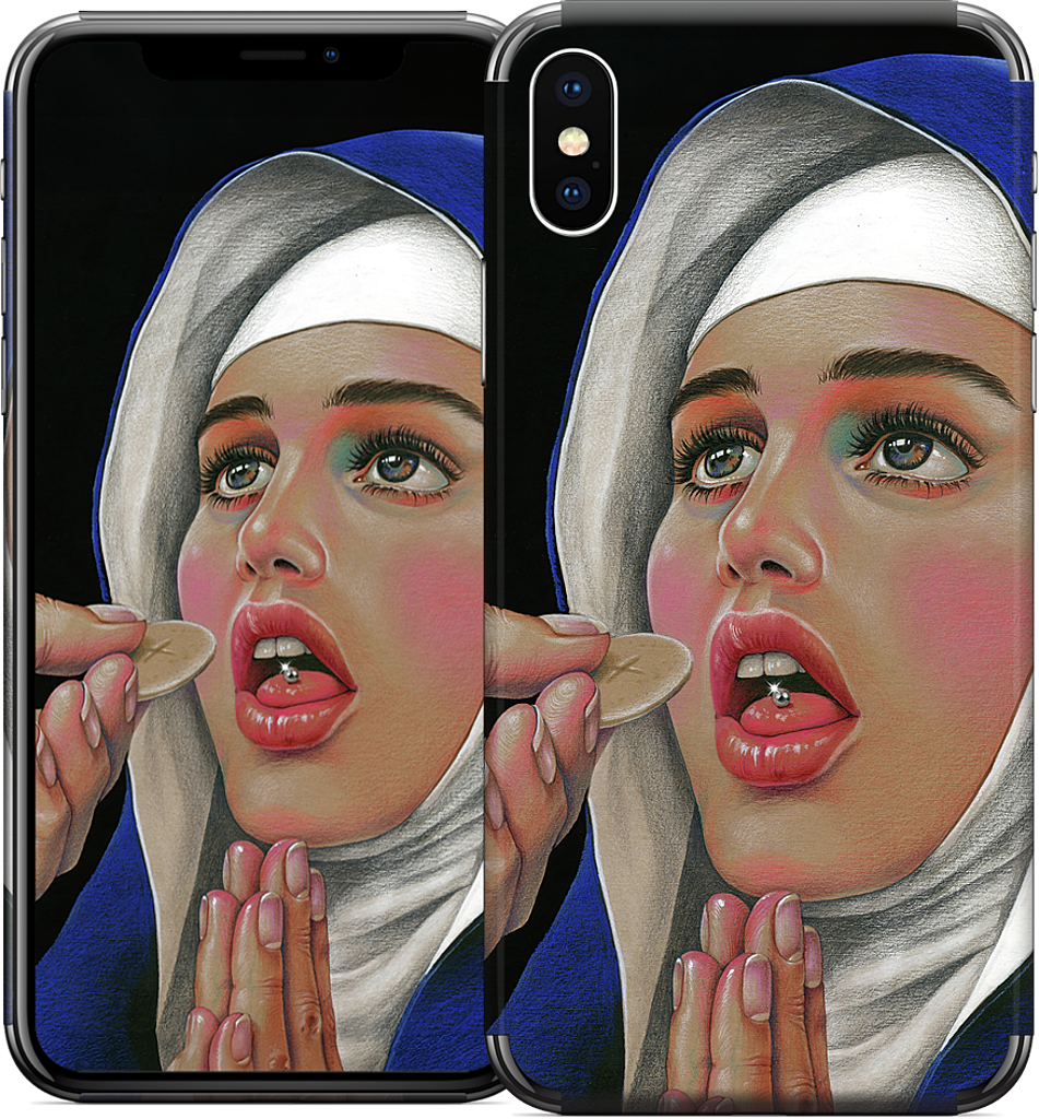 Prayer 3 iPhone Skin