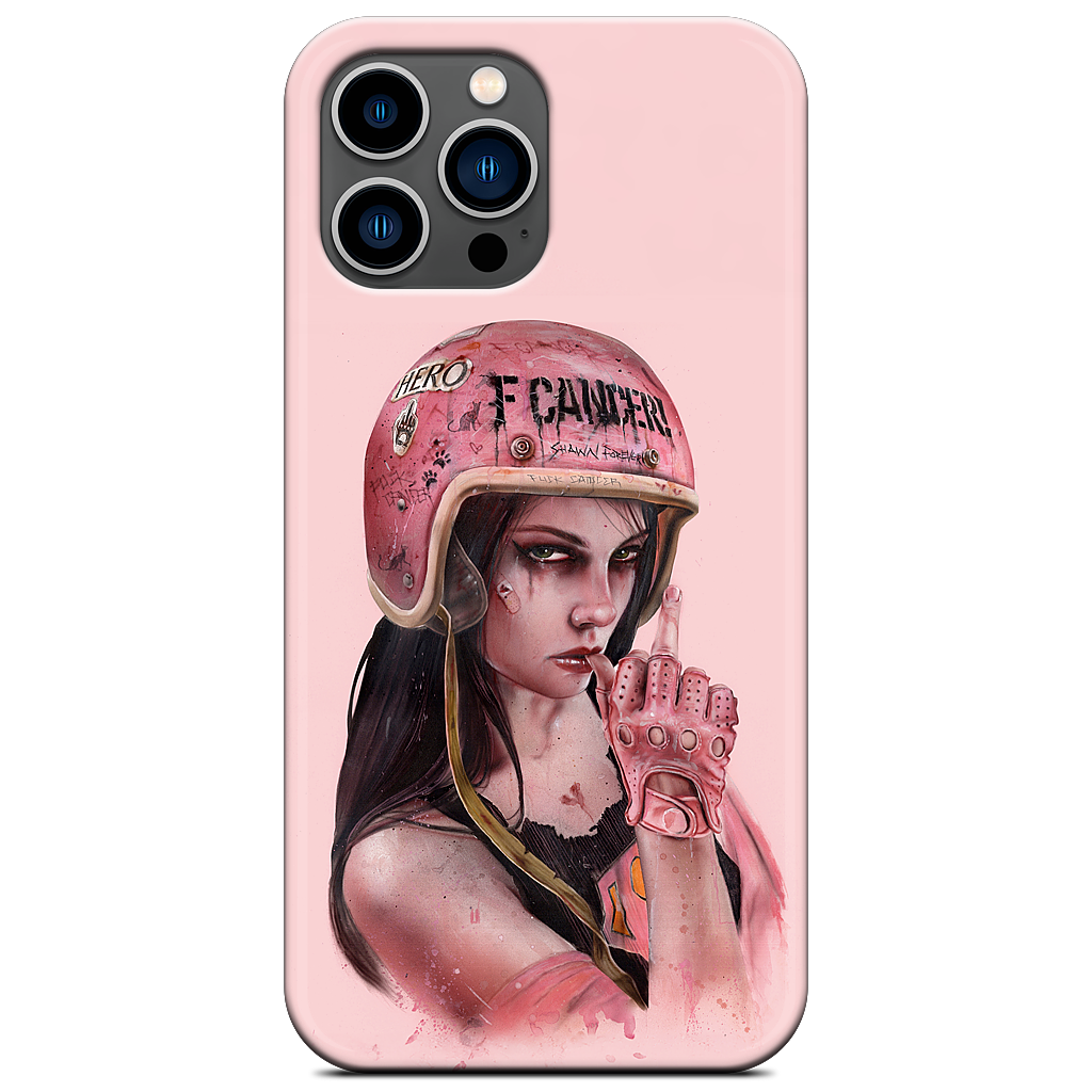 F Cancer iPhone Case