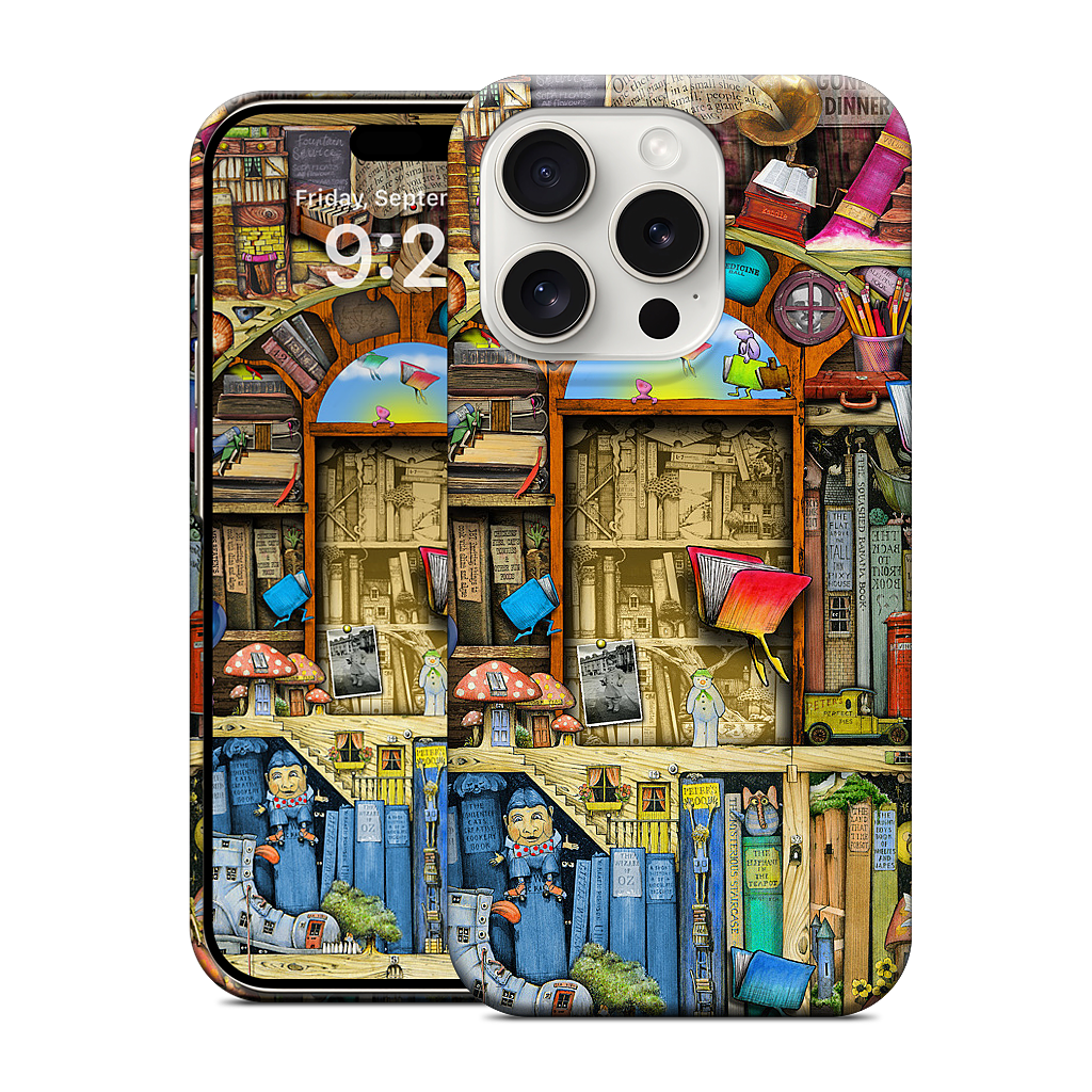 Bookshelf 2b iPhone Case