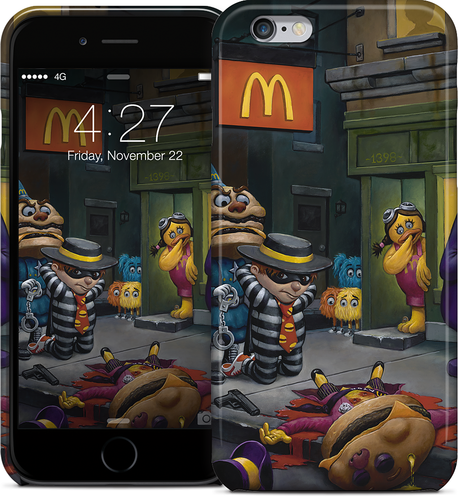 McCheese Gets Greased iPhone Case