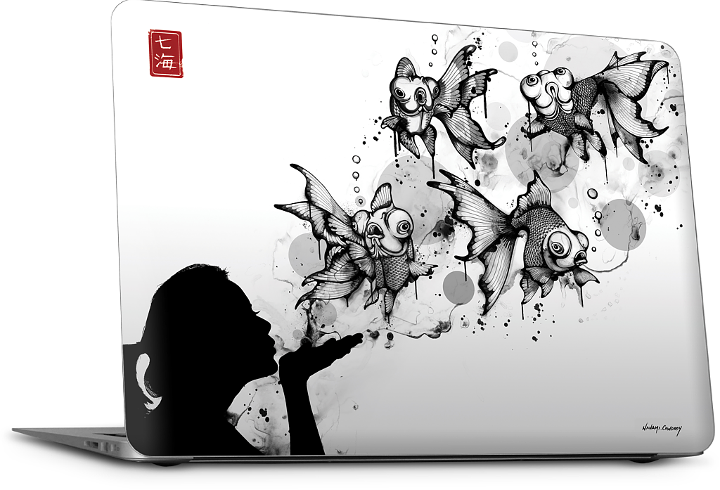 Blow Fish MacBook Skin