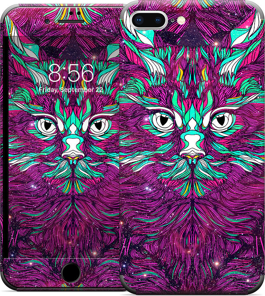 Space Cat iPhone Skin