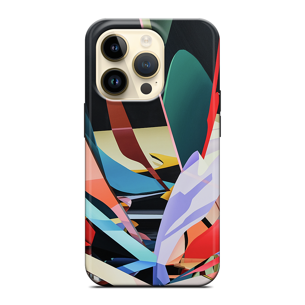 Pellucid Pathways IV iPhone Case