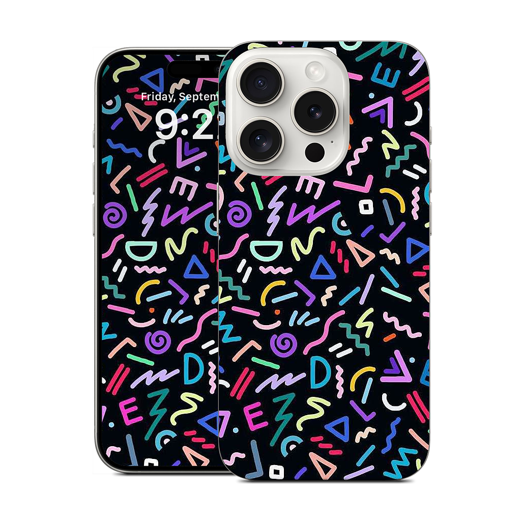 Neon iPhone Skin