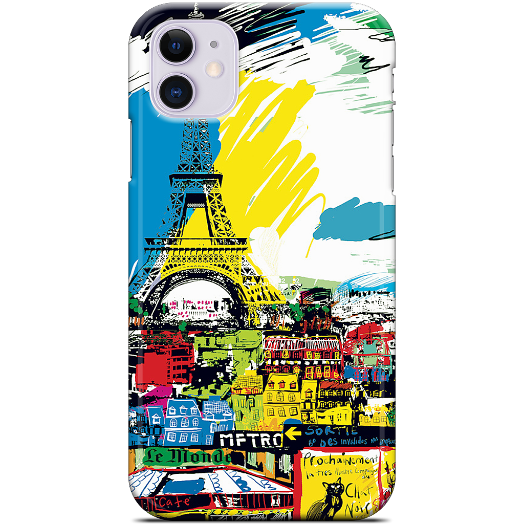 Paris Skyline iPhone Case