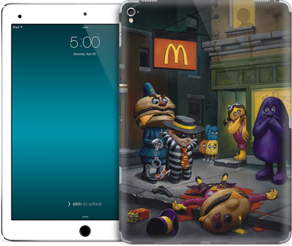 McCheese Gets Greased iPad Skin