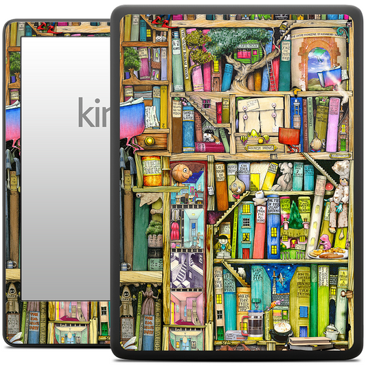 Bookshelf 2c Kindle Skin