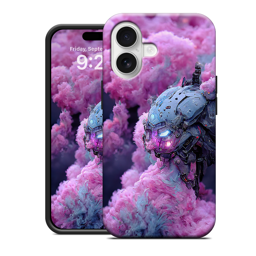 Cotton Candy Mechs iPhone Case