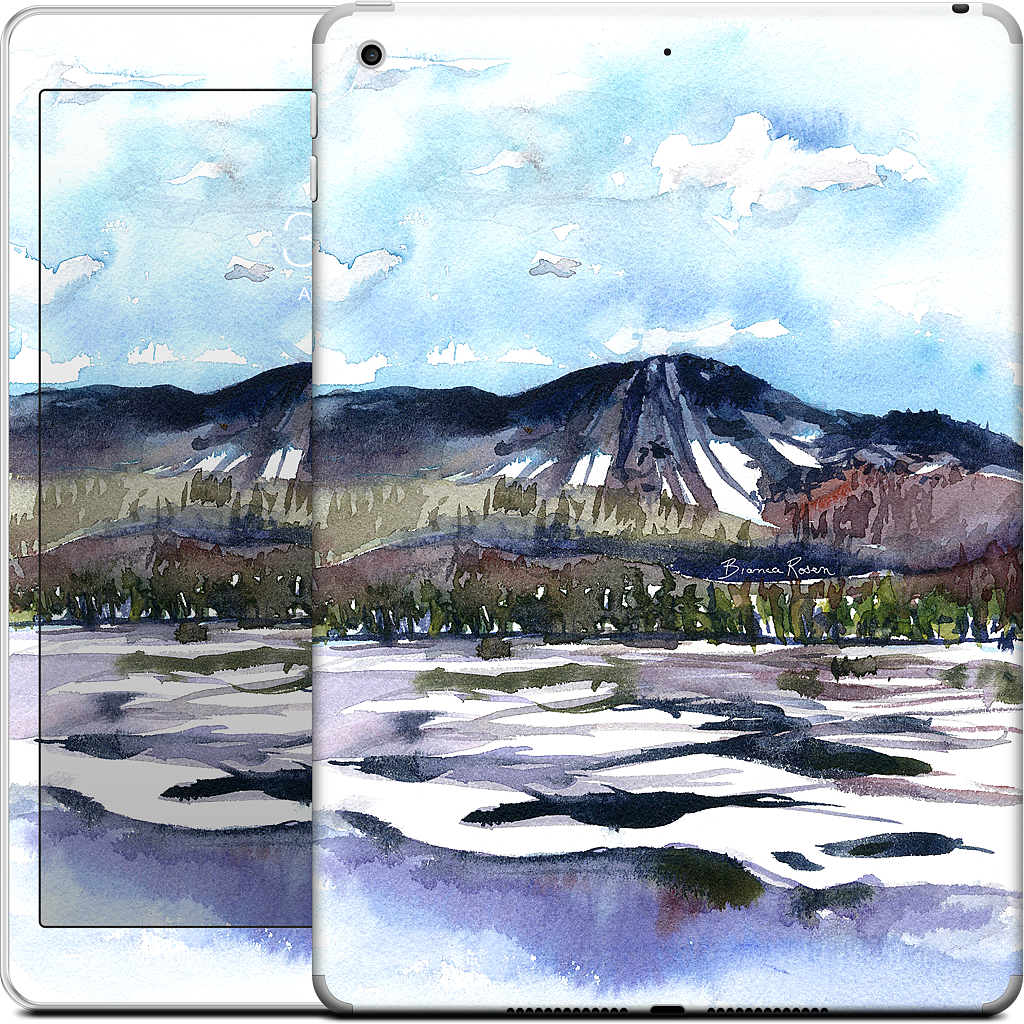 Ski Mountain iPad Skin