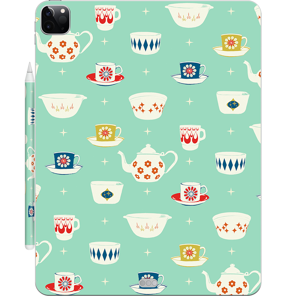 Happy Dishes iPad Skin