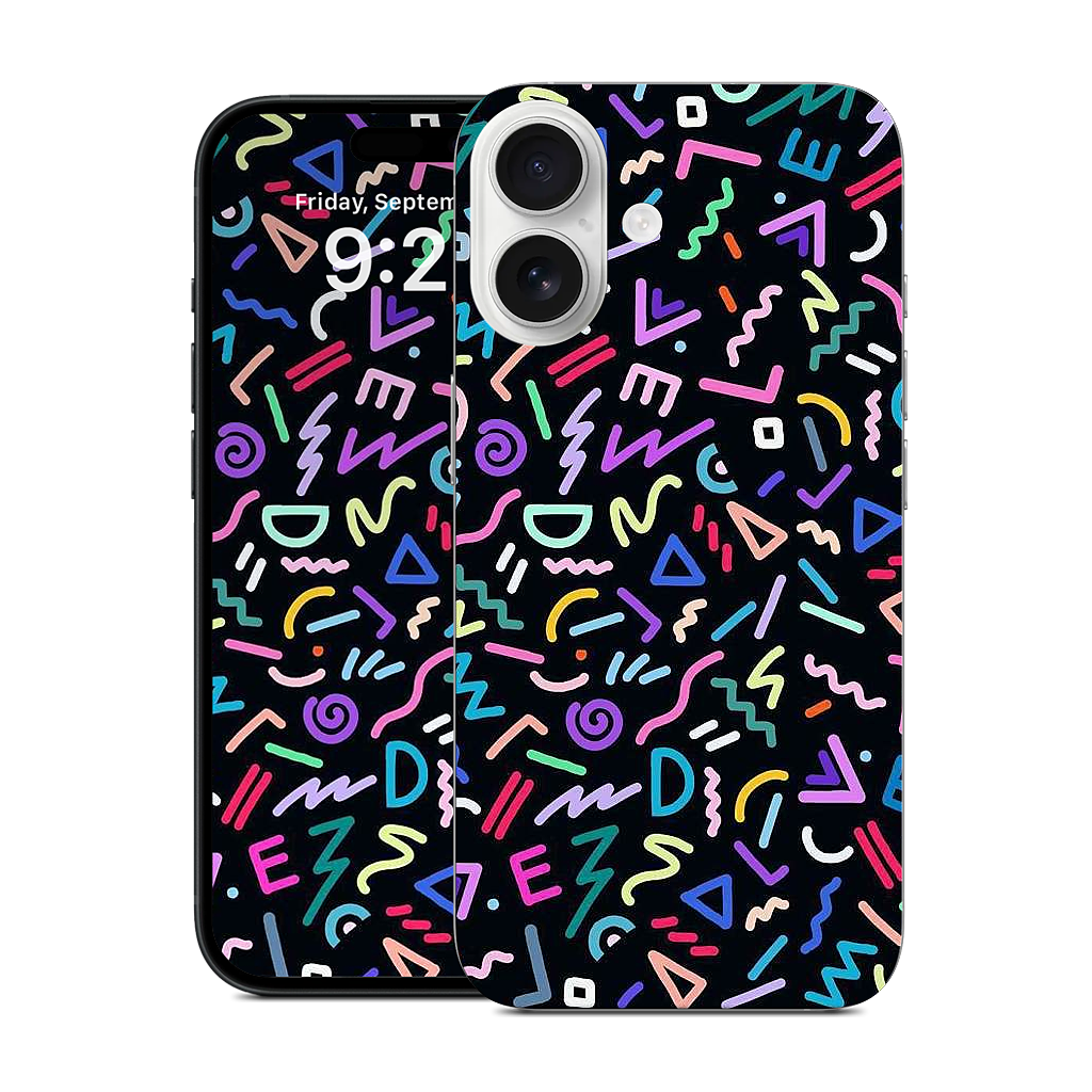 Neon iPhone Skin