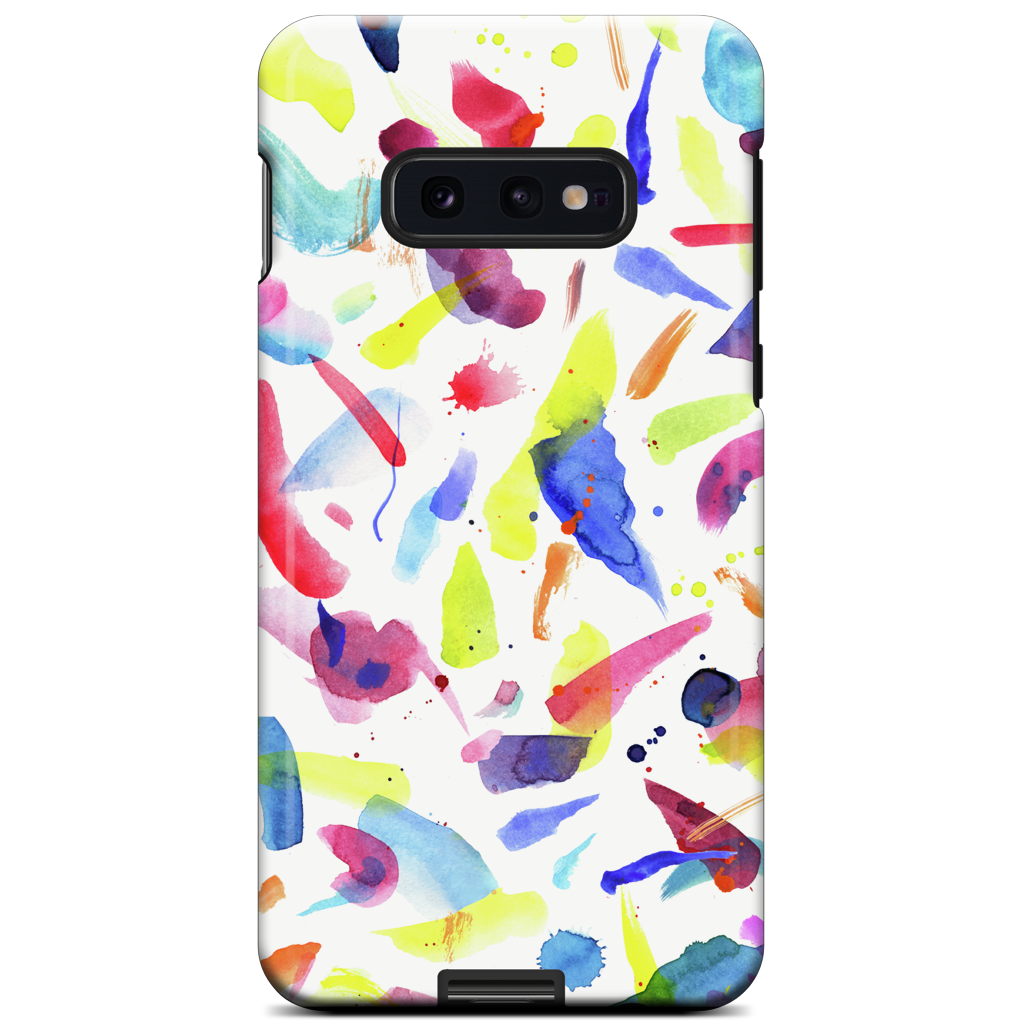 Watercolor Summer Brushstrokes Samsung Case