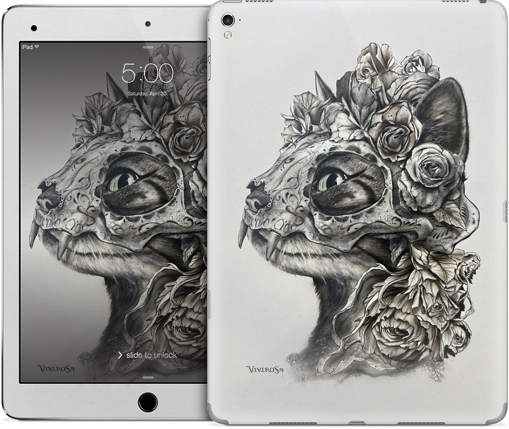 Muerte Cat  iPad Skin