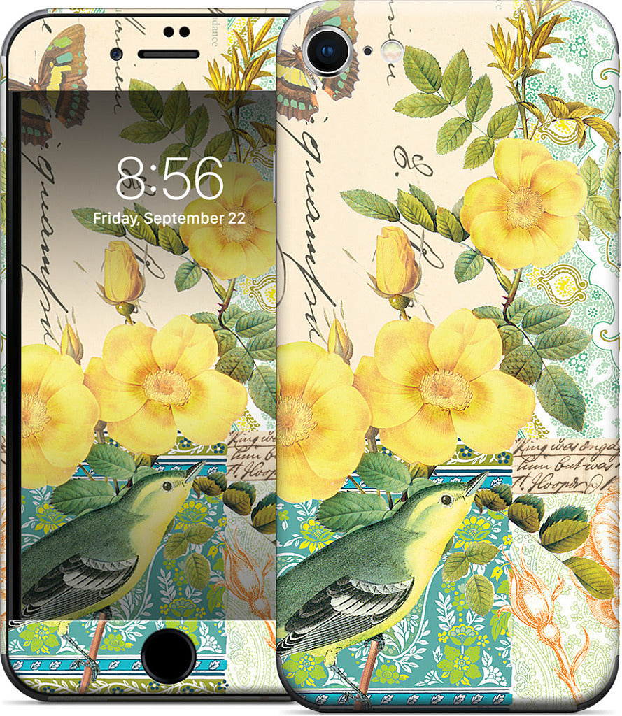 Yellow Bird iPhone Skin