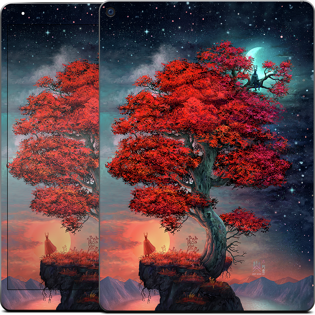 Light & Dark in Equal Parts iPad Skin