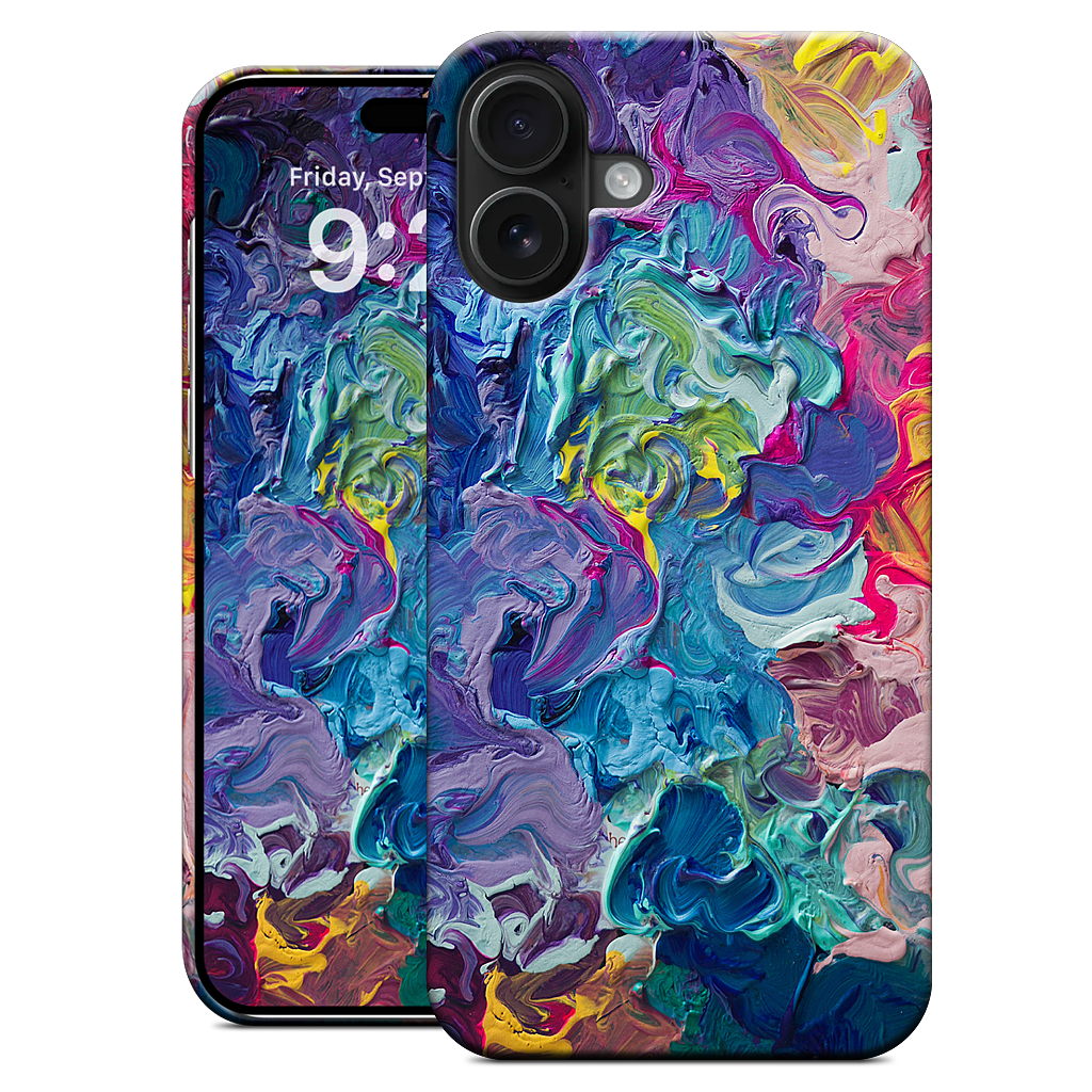 Rainbow Flow Abstract iPhone Case