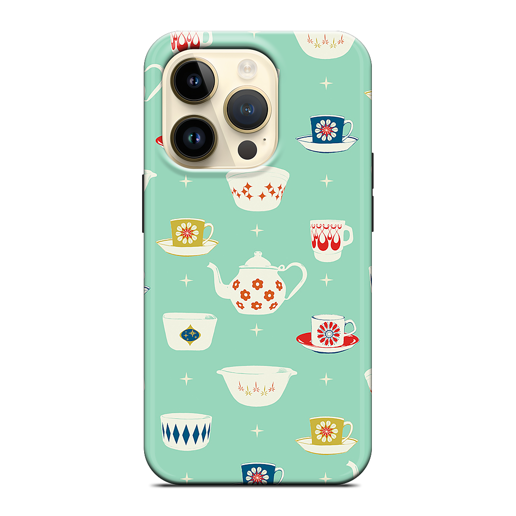 Happy Dishes iPhone Case