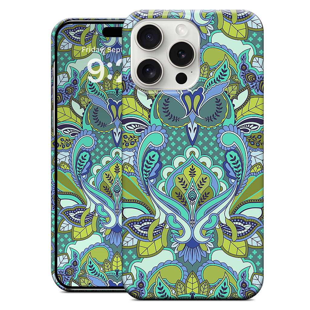 Owl Forget Me Not iPhone Case