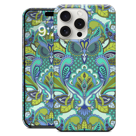 Owl Forget Me Not iPhone Case