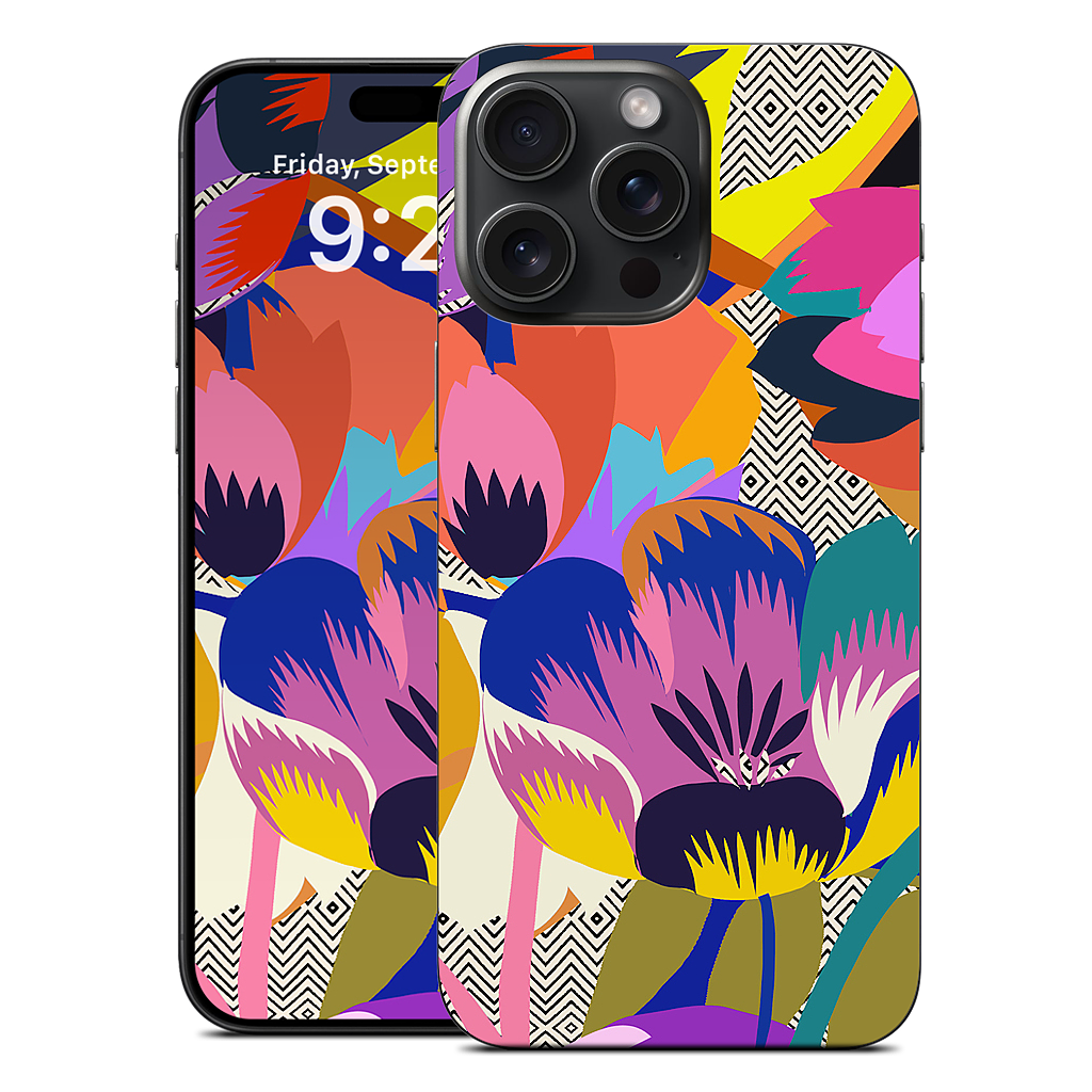 Among the Spring Flowers iPhone Skin