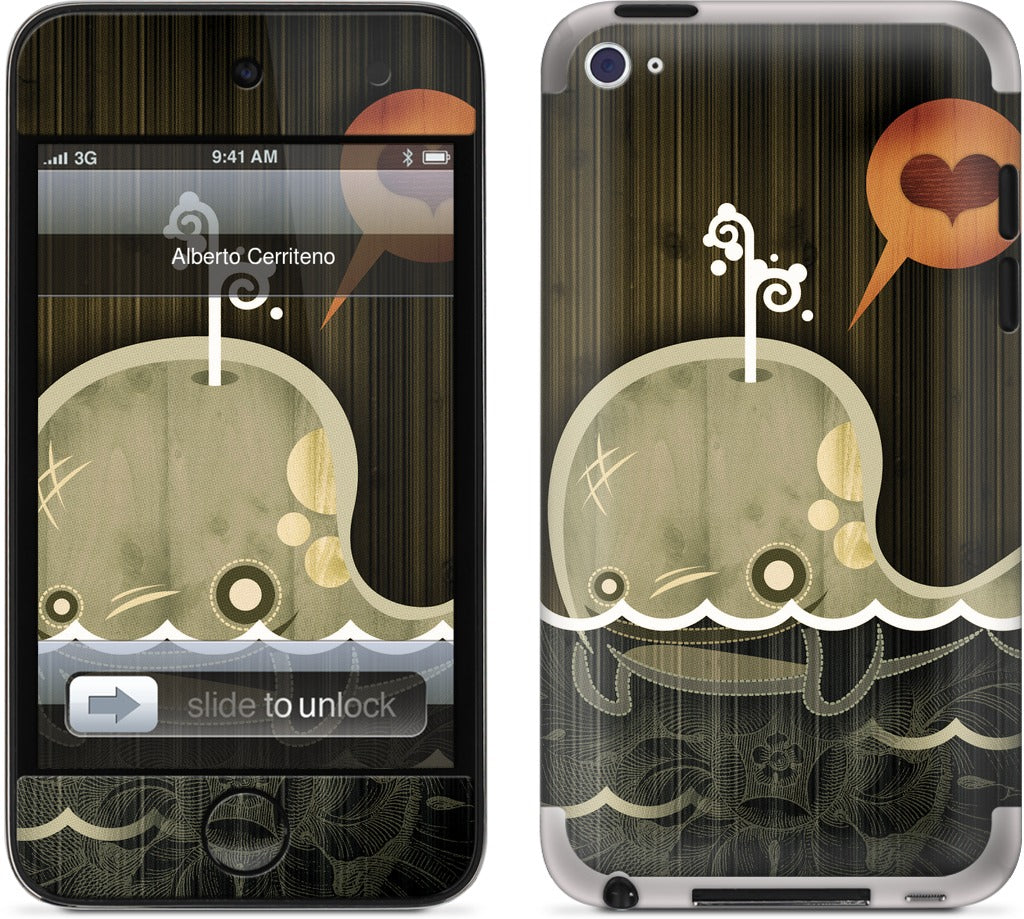 The Enamored Whale iPod Skin