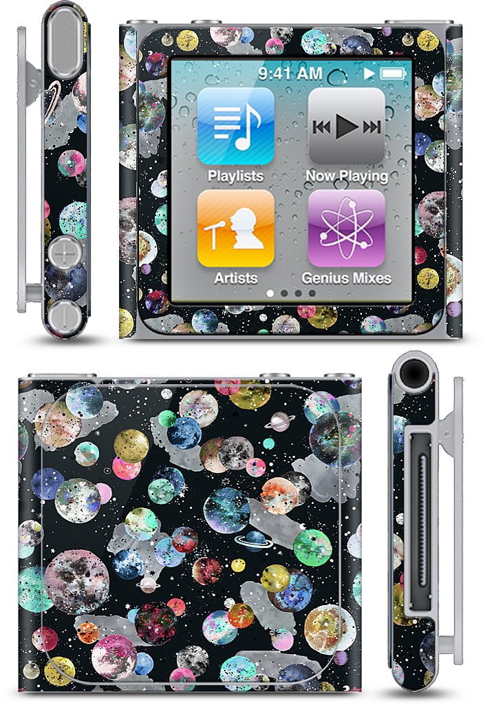 Cosmic Collage iPod Skin