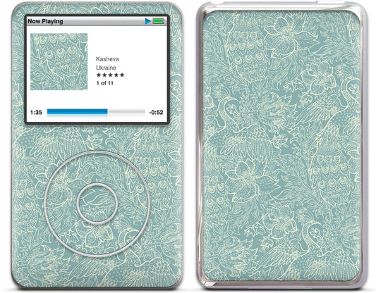 Peacock iPod Skin