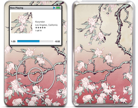 Bunny Blossom iPod Skin