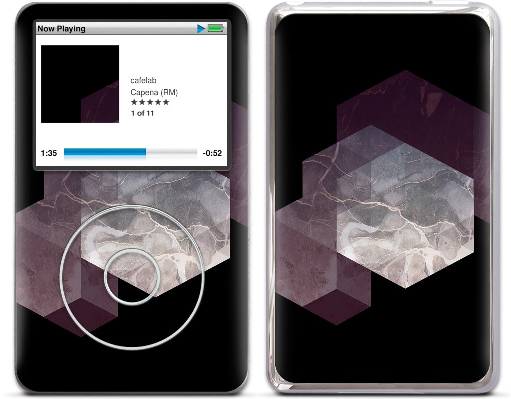 Marble Geometry iPod Skin