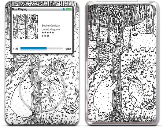 Diurnal Animals of the Forest iPod Skin