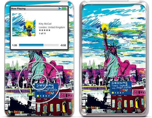 New York Skyline iPod Skin