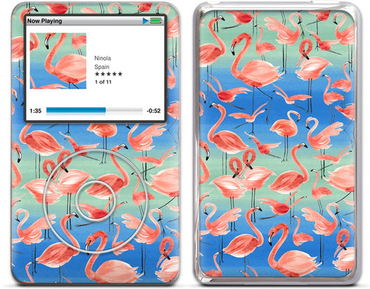 Flamingos iPod Skin