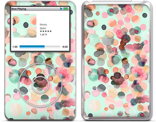 Color drops iPod Skin