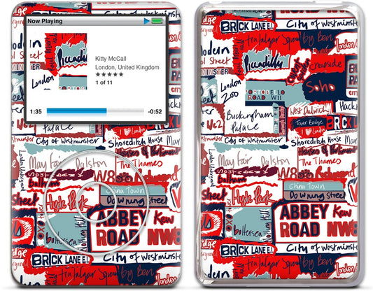 London Words iPod Skin