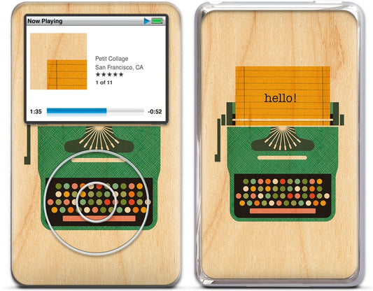 Typewriter iPod Skin