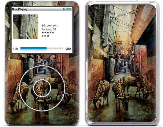 "Street of Three Beasts" -Levinson iPod Skin