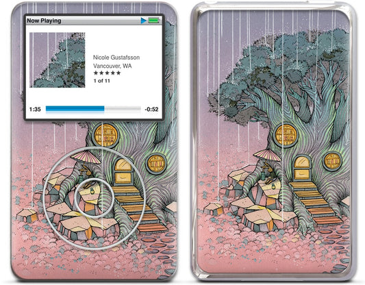 Rainy Day In The Library iPod Skin