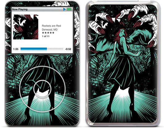 Molly vs The Zombie iPod Skin