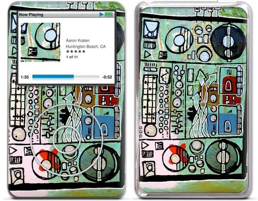 Ghetto Blaster iPod Skin