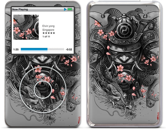 Samurai Dragon iPod Skin