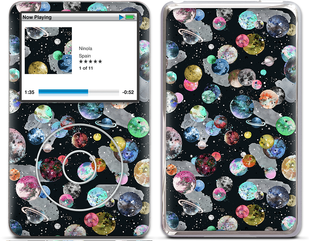 Cosmic Collage iPod Skin