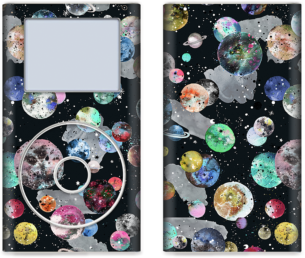 Cosmic Collage iPod Skin