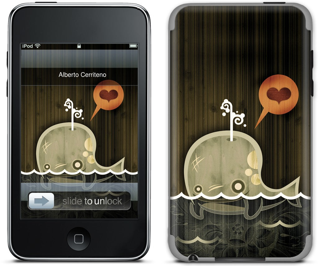 The Enamored Whale iPod Skin