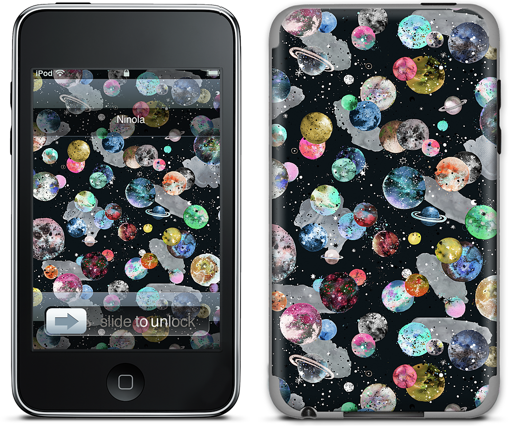 Cosmic Collage iPod Skin